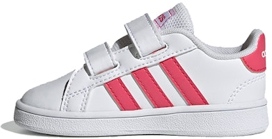 (Toddler) adidas Grand Court 'White Real Pink' EF0115 (Toddler) adidas Grand Court 'White Real Pink' EF0115