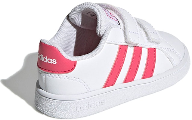 (TD) adidas Grand Court 'Putih Merah Muda Asli' EF0115 Lookbook (TD) adidas Grand Court 'Putih Merah Muda Asli' EF0115