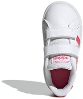 嬰童 adidas neo GRAND COURT 低幫 板鞋 白粉色 Purchase 嬰童 adidas neo GRAND COURT 低幫 板鞋 白粉色