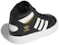 (TD) adidas Hard Court High 'Hitam Emas Metalik' FV5738