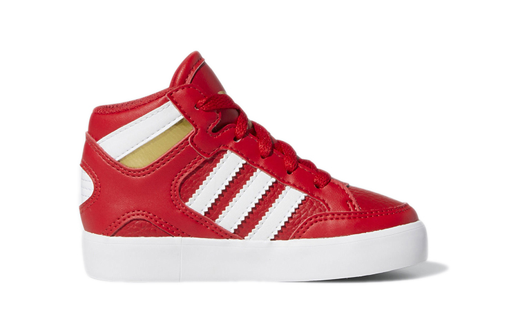 Order 【TD嬰童】adidas originals Hard Court Hi I 舒適耐磨板鞋 紅色