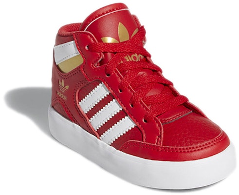 (Toddler) adidas Hard Court High 'Scarlet Gold Metallic' FV5739 Lookbook (Toddler) adidas Hard Court High 'Scarlet Gold Metallic' FV5739