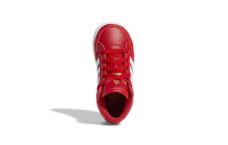 Shop 【TD嬰童】adidas originals Hard Court Hi I 舒適耐磨板鞋 紅色