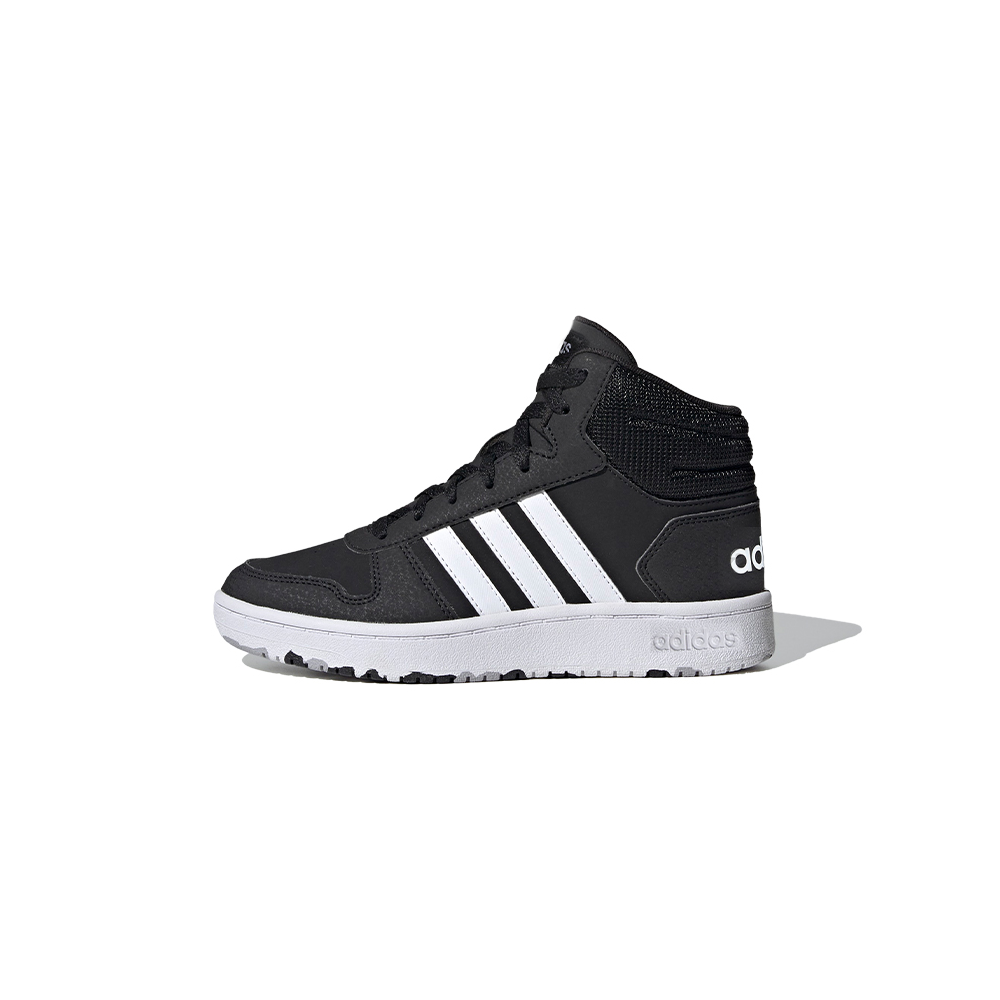 (Toddler) adidas Hoops 2.0 Mid 'Black White Grey' FY6468