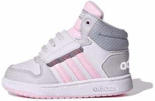 (Toddler) adidas Hoops 2.0 Mid 'White Pink' FY9290 (Toddler) adidas Hoops 2.0 Mid 'White Pink' FY9290