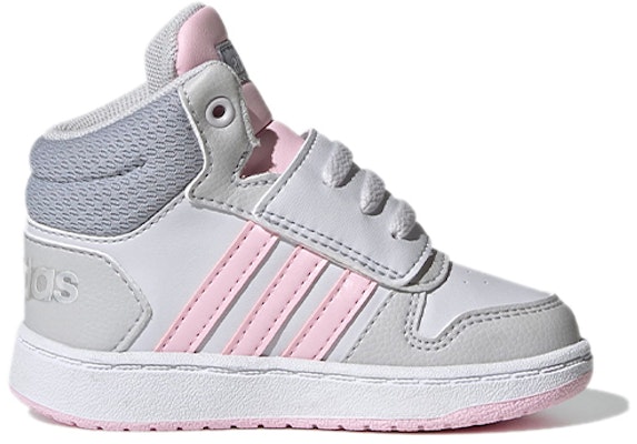 (TD) アディダス Hoops 2.0 Mid 白ピンク FY9290 Order (TD) アディダス Hoops 2.0 Mid 白ピンク FY9290