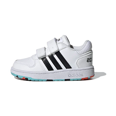(TD) adidas Hoops 2.0 Shoes 'White Black'