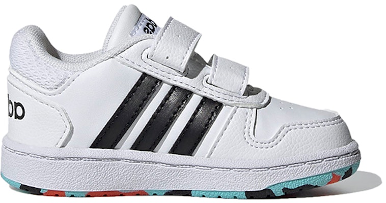 (Toddler) adidas Hoops 2.0 Shoes 'White Black' H01551 Order (Toddler) adidas Hoops 2.0 Shoes 'White Black' H01551