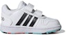 (TD) adidas Hoops 2.0 Kasut 'Putih Hitam' H01551