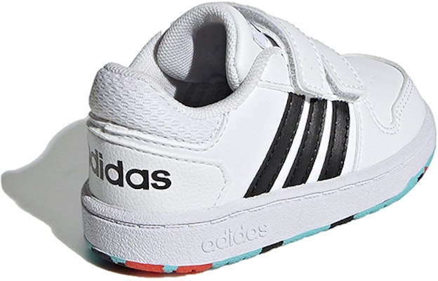 (Toddler) adidas Hoops 2.0 Shoes 'White Black' H01551 Shop (Toddler) adidas Hoops 2.0 Shoes 'White Black' H01551