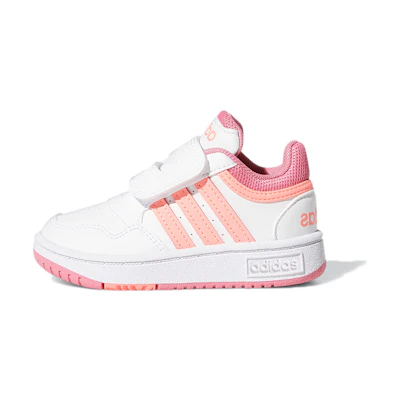 (TD) adidas Hoops 3.0 'White Pink'