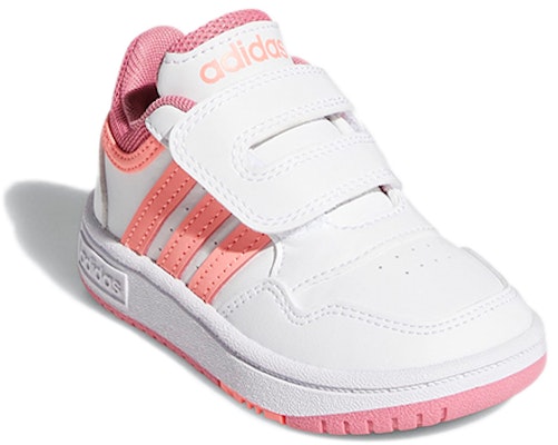 (TD) adidas Hoops 3.0 'Putih Merah Jambu' GW0440 Lookbook (TD) adidas Hoops 3.0 'Putih Merah Jambu' GW0440