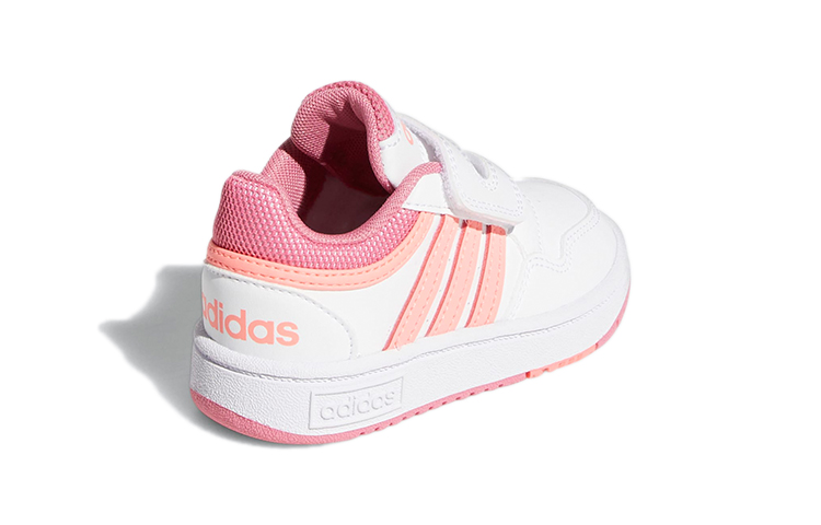 Shop (TD) adidas Hoops 3.0 'Putih Merah Jambu' GW0440