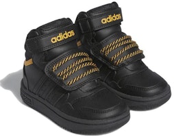 (幼童)adidas Hoops 3.0 Mid '黑色二手黃' IF7755 Lookbook (幼童)adidas Hoops 3.0 Mid '黑色二手黃' IF7755
