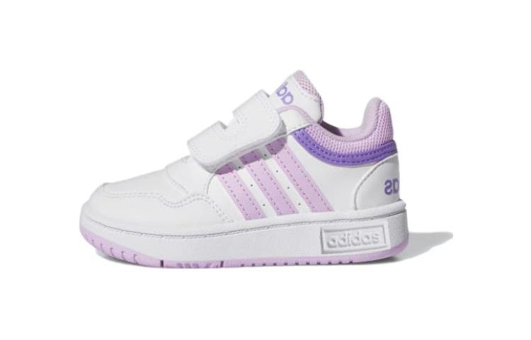 Buy (TD) adidas Hoops Blanco Nube Lila Suave Violeta Fusión IF7734