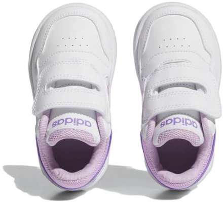 (TD) adidas Hoops Blanco Nube Lila Suave Violeta Fusión IF7734 Lookbook (TD) adidas Hoops Blanco Nube Lila Suave Violeta Fusión IF7734