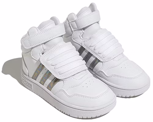 (TD) Zapatillas adidas Hoops MID 3.0 AC I 'Blanco Plata' HP2660 Lookbook (TD) Zapatillas adidas Hoops MID 3.0 AC I 'Blanco Plata' HP2660