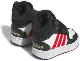 Purchase (TD) adidas Hoops Mid ''Schwarz Weiß Lebhaftes Rot'' HR0229