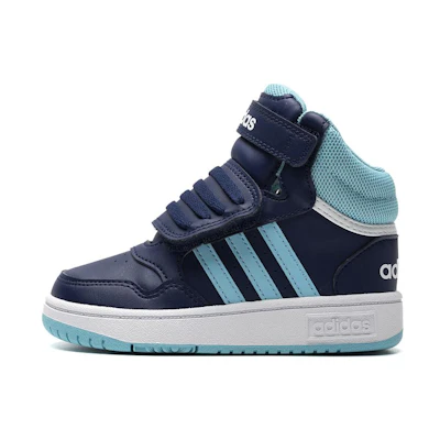 (TD) adidas Hoops Mid 'Navy Baby Blue'