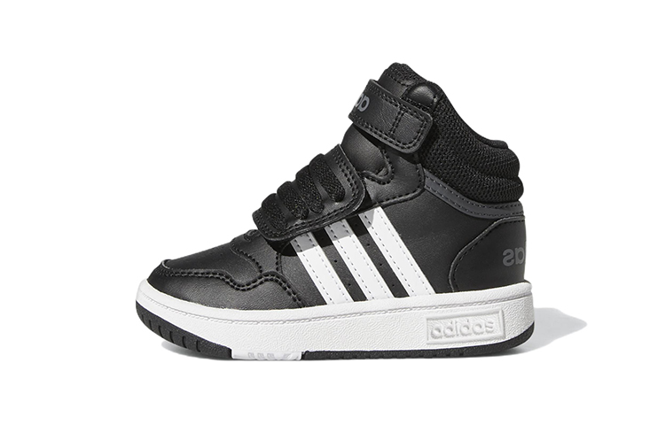 (Toddler) adidas Hoops Mid I 'Black White' GW0408