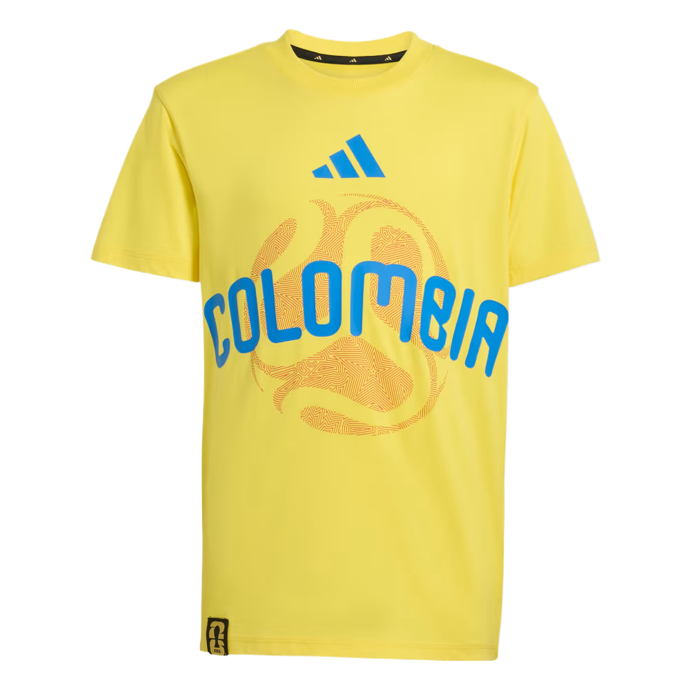 Buy (Toddler) adidas Kids FIFA 26 Colombia Soccer Graphic T-Shirt JZ8879