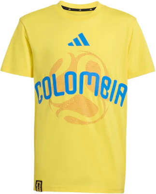 (Toddler) adidas Kids FIFA 26 Colombia Soccer Graphic T-Shirt JZ8879 Buy (Toddler) adidas Kids FIFA 26 Colombia Soccer Graphic T-Shirt JZ8879