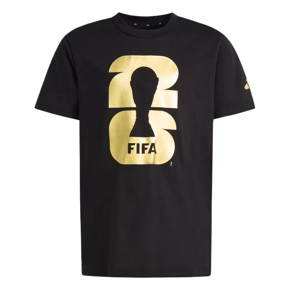 Buy (Toddler) adidas Kids FIFA World Cup 2026 Emblem Badge Short-Sleeve T-Shirt KB3707