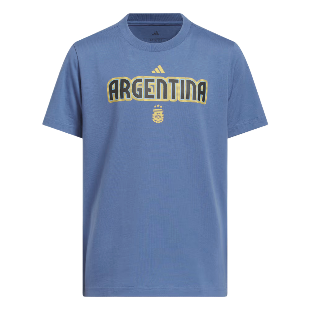Buy (Toddler) adidas Kids FIFA World Cup 26 Argentina Home Short Sleeve T-Shirt KG3099