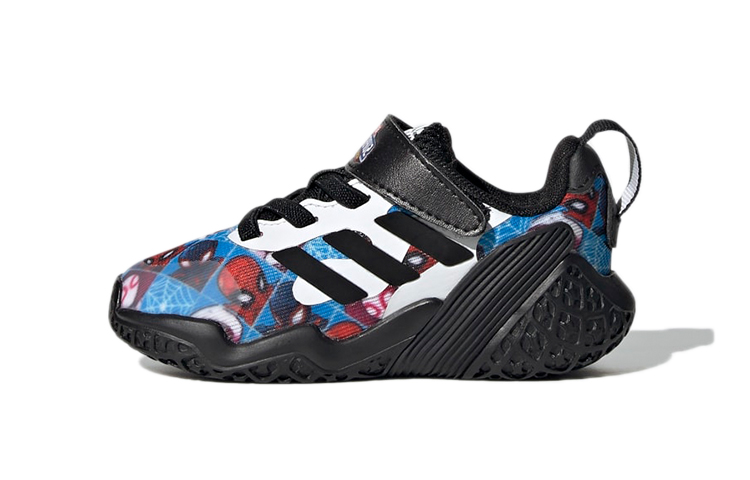 (Toddler) adidas Marvel x adidas Super Hero Adventures Triple Spider- 'Black White' G55845