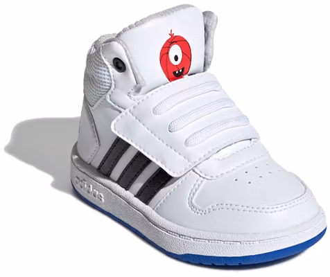 TD嬰幼兒 adidas neo Hoops 2.0 高筒 白黑藍 Lookbook TD嬰幼兒 adidas neo Hoops 2.0 高筒 白黑藍