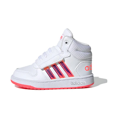 (TD) adidas neo adidas Hoops 2.0 Mid 'White Pink'