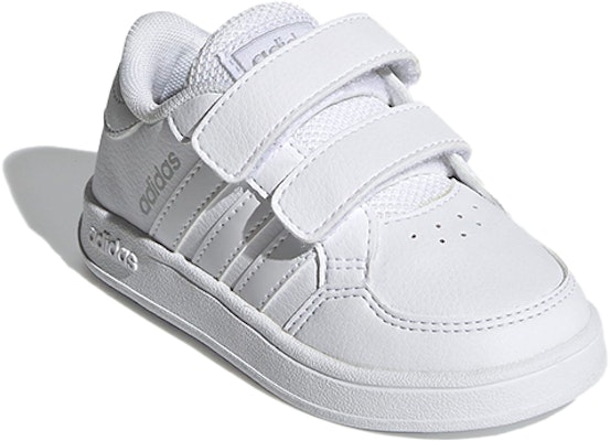 嬰幼兒 adidas neo Breaknet 低筒 板鞋 白色 Lookbook 嬰幼兒 adidas neo Breaknet 低筒 板鞋 白色