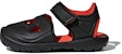 (TD) Sandal adidas neo Fortaswim 2 Hitam Merah 'Hitam Merah' CQ0089