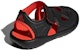 (TD) Sandal adidas neo Fortaswim 2 Hitam Merah 'Hitam Merah' CQ0089