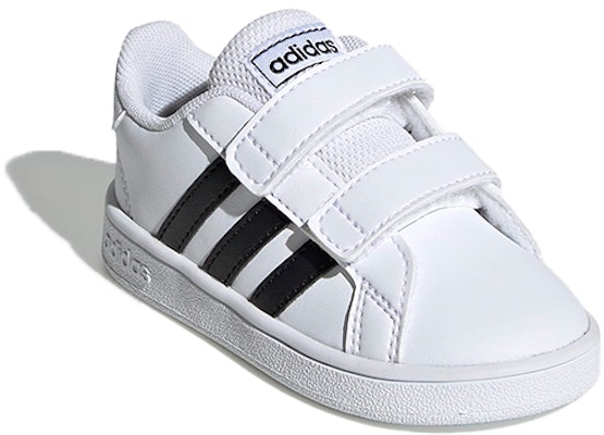 (Toddler) adidas neo Grand Court 'White Black' EF0118 Lookbook (Toddler) adidas neo Grand Court 'White Black' EF0118