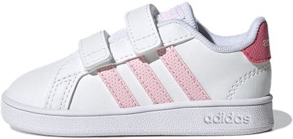 (Toddler) adidas neo Grand Court 'White Pink' GX5751 (Toddler) adidas neo Grand Court 'White Pink' GX5751