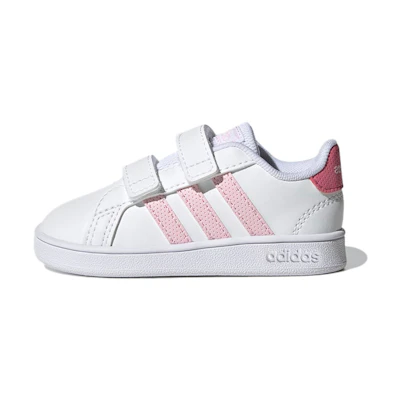 (TD) adidas neo Grand Court 'White Pink'