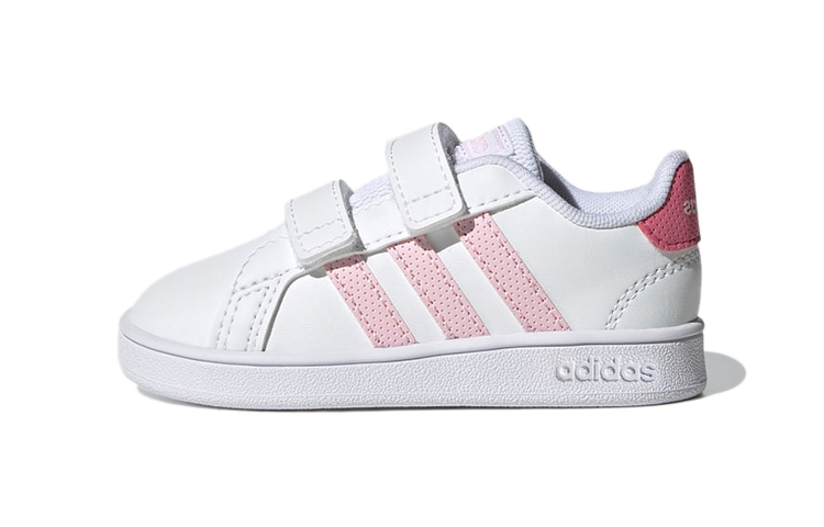 (Toddler) adidas neo Grand Court 'White Pink' GX5751
