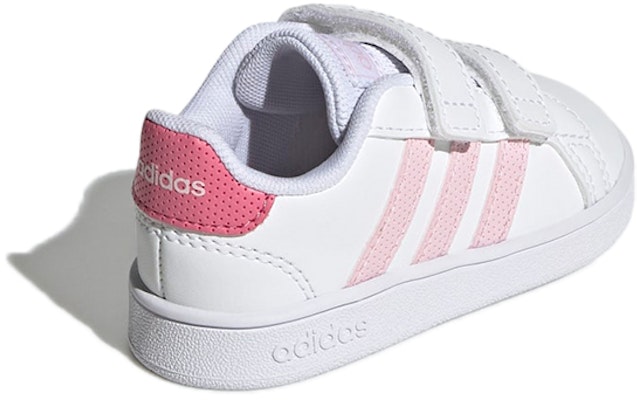 (Toddler) adidas neo Grand Court 'White Pink' GX5751 Shop (Toddler) adidas neo Grand Court 'White Pink' GX5751