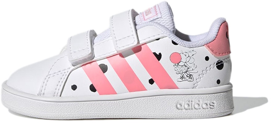 (Toddler) adidas neo Grand Court 'White Pink Black' FZ3229 Buy (Toddler) adidas neo Grand Court 'White Pink Black' FZ3229