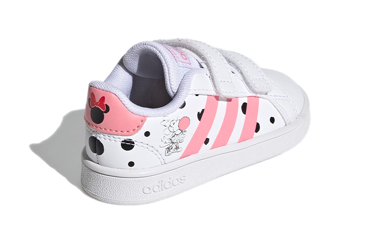 Shop (TD) adidas neo Grand Court ''Blanc Rose Noir'' FZ3229