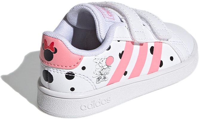(Toddler) adidas neo Grand Court 'White Pink Black' FZ3229 Shop (Toddler) adidas neo Grand Court 'White Pink Black' FZ3229