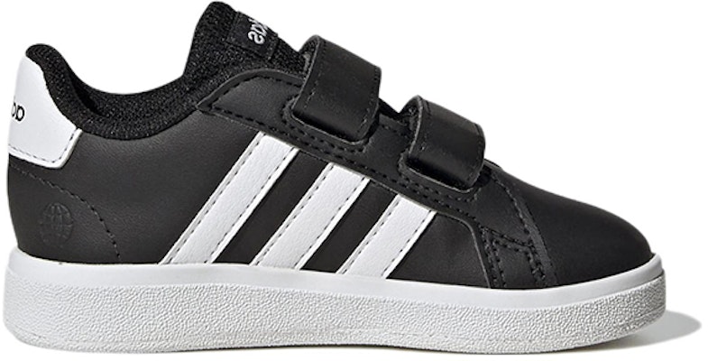 TD嬰童 adidas neo Grand Court 生活風格 耐磨防滑休閒板鞋 黑白 Order TD嬰童 adidas neo Grand Court 生活風格 耐磨防滑休閒板鞋 黑白