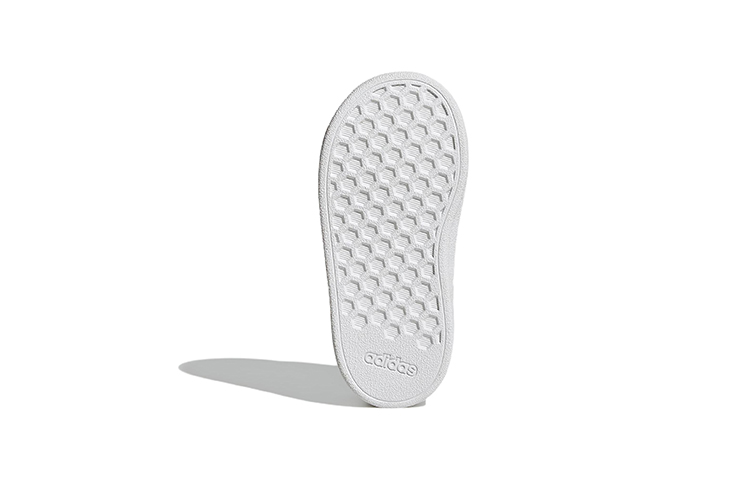 Details for TD嬰童 adidas neo Grand Court 生活風格 耐磨防滑休閒板鞋 黑白