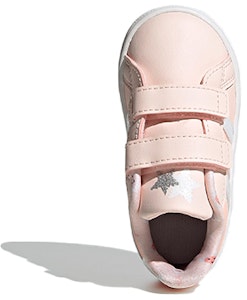 TD嬰幼兒 adidas neo Grand Court 粉紅白色 Shop TD嬰幼兒 adidas neo Grand Court 粉紅白色
