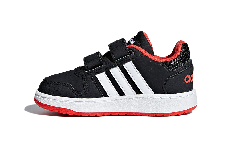(TD) adidas neo Hoops 2.0 'Black White Red'