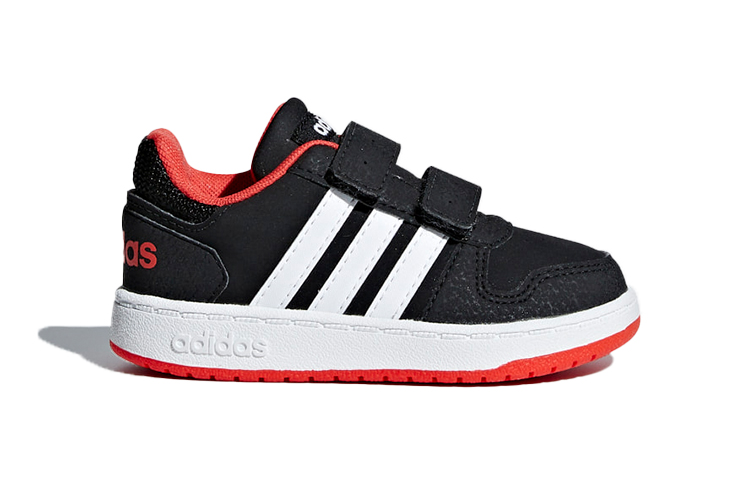(TD) adidas neo Hoops 2.0 'Black White Red' 圖 2