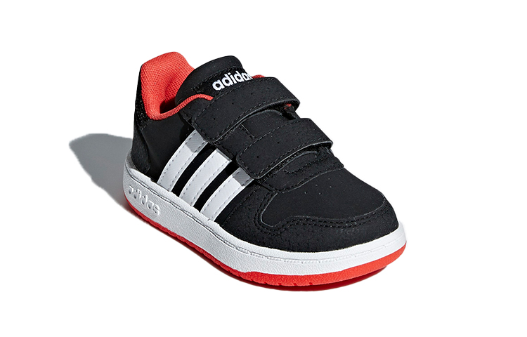 (TD) adidas neo Hoops 2.0 'Black White Red' 圖 3