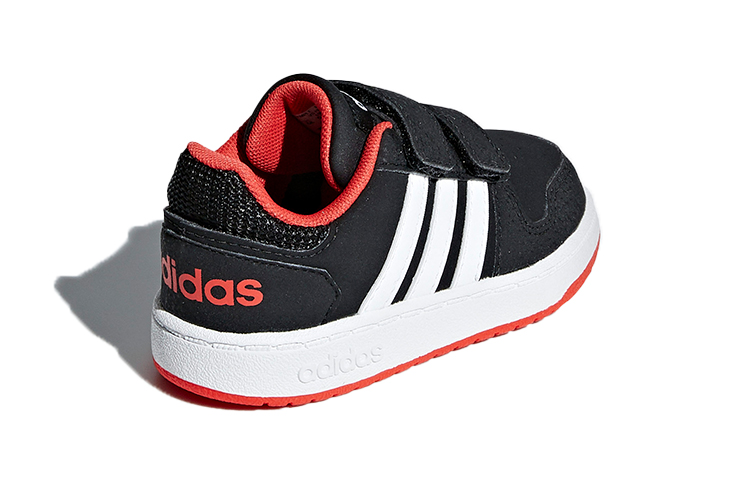 (TD) adidas neo Hoops 2.0 'Black White Red' 圖 4