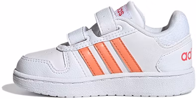 (Toddler) adidas neo Hoops 2.0 'White Orange' EE6730 (Toddler) adidas neo Hoops 2.0 'White Orange' EE6730